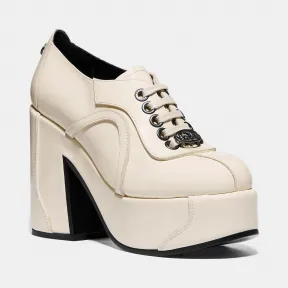 蔻驰/Coach 厚跟牛津鞋 G4219 CHK