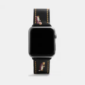 蔻驰/Coach 印花皮革表带 W1297 BLC