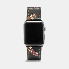 蔻驰/Coach 印花皮革表带 W1299 BLC