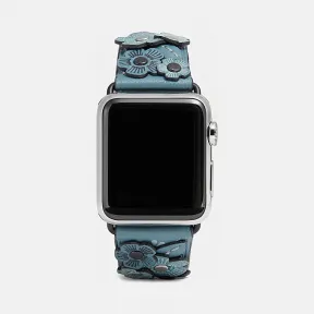 蔻驰/Coach 茶玫瑰嵌花皮革表带 W6132 CMB