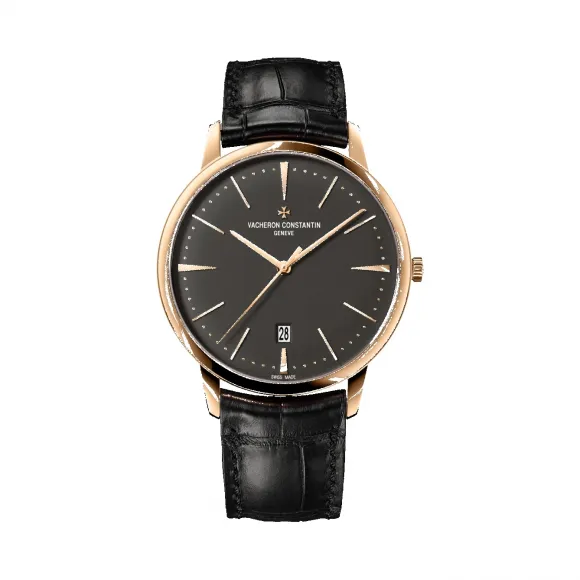 江诗丹顿/Vacheron Constantin Patrimony传承系列 18K 5N 粉红金 自动机械机芯  85180-