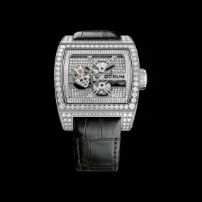 昆仑/Corum 52x42MM 18kt 白金钻石表圈 手动机械机芯 022-715-69-0F01-0000