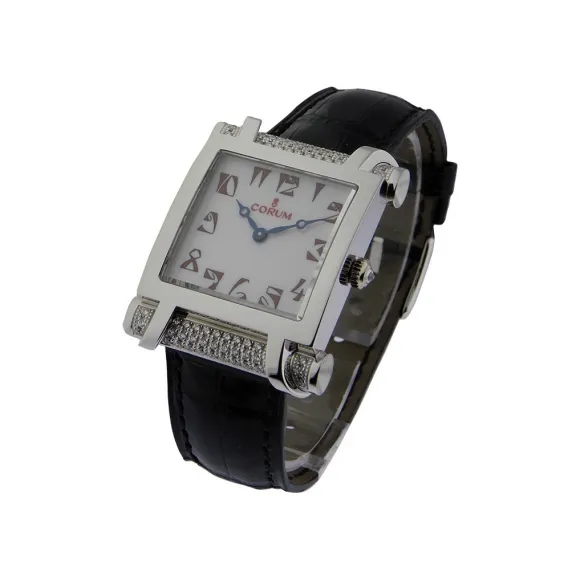 昆仑/Corum 39MM 白金镶钻表圈 石英机芯 024-653-69-0081-EB12