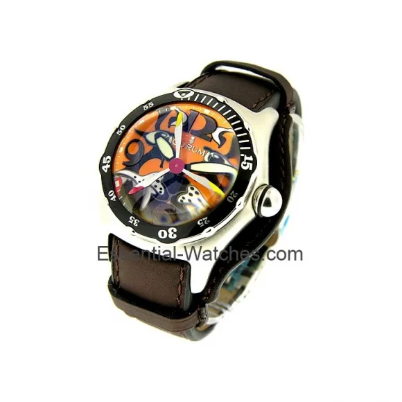 昆仑/Corum 45MM 不锈钢 自动机械机芯 082-181-20-F732-TIGR