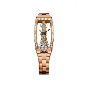 昆仑/Corum 43MM X 21MM 18kt 玫瑰金配钻石表圈 自动机械机芯 113-102-85-V880-0000