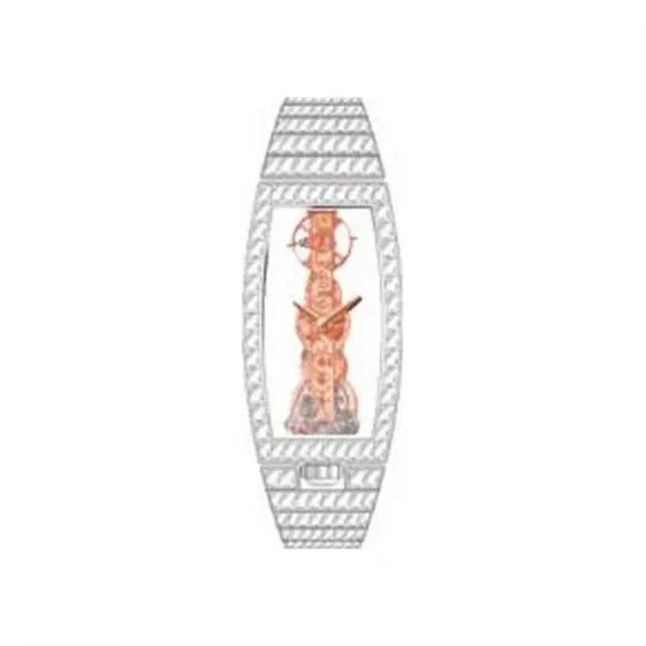 昆仑/Corum 44x23MM 白金钻石表圈 手动机械机芯 113-129-69-V509-0000R