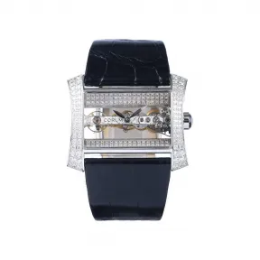 昆仑/Corum 41x34MM 18kt 白金钻石表圈 手动机械机芯 113-353-69-0081-0019G