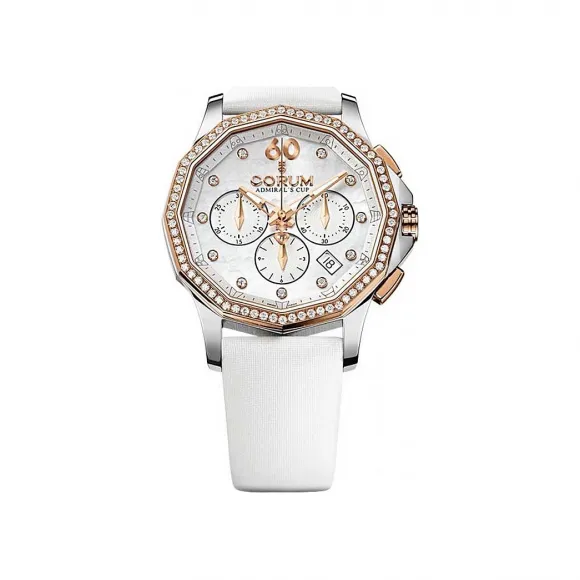 昆仑/Corum 38MM 18kt 玫瑰金配钻石表圈 自动机械机芯 132-101-29-0F49-PN09