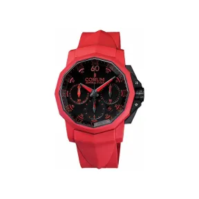 昆仑/Corum 44MM 钛金属配红色橡胶表圈 自动机械机芯 753-806-02-F376-AN31