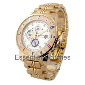 昆仑/Corum 44MM 带 RG 表圈的玫瑰金 自动机械机芯 977-630-55-OF03-AA32