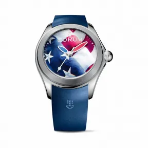 昆仑/Corum 47毫米泡泡旗帜腕表 系列 不锈钢，拱形双面防眩水晶玻璃表镜，水晶玻璃表背 自动机械机芯 L082-03263–082.310.20-0373US01