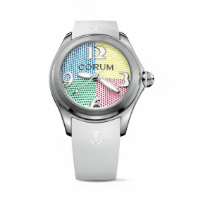 昆仑/Corum 47毫米泡泡海盗腕表 系列 不锈钢，黑色PVD涂层处理，拱形双面防眩水晶玻璃表镜，水晶玻璃表背 自动机械机芯 L082-03298–082.310.20-0379QU02