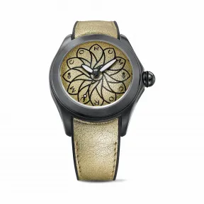 昆仑/Corum 47毫米泡泡镂空腕表 系列 不锈钢，黑色PVD涂层处理，拱形双面防眩水晶玻璃表镜，水晶玻璃表背 自动机械机芯 L082-03626