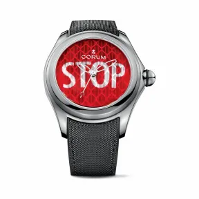 昆仑/Corum Big Bubble 52 Magical Djibril Cissé 系列 钛金属5级，具有黑色PVD处理，半球形双防反射蓝宝石晶体，蓝宝石底盖 自动机械机芯 L403-03249–403.101.04-0601ST01