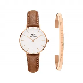 丹尼尔·惠灵顿/Daniel Wellington Petite Durham + CLASSIC Bracelet 日本石英机芯 套装 DW00501238