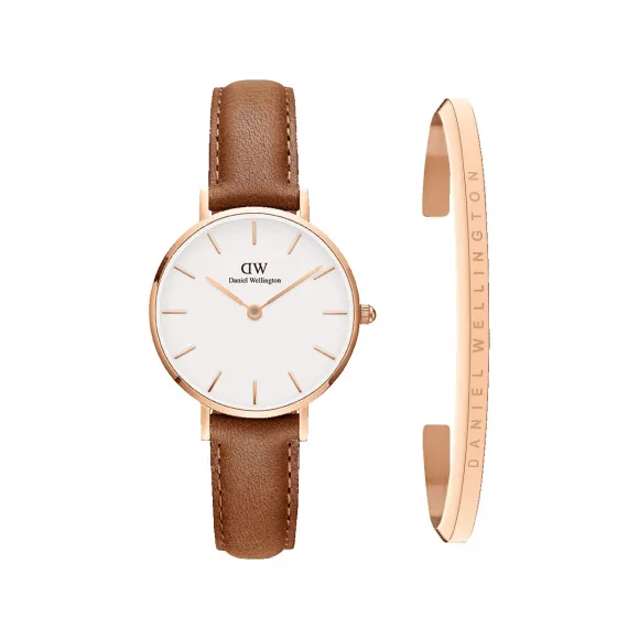 丹尼尔·惠灵顿/Daniel Wellington Petite Durham + CLASSIC Bracelet 日本石英机芯 套装 DW00501238
