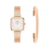 丹尼尔·惠灵顿/Daniel Wellington Quadro Studio + Classic Bracelet 日本石英机芯 套装 DW00501459
