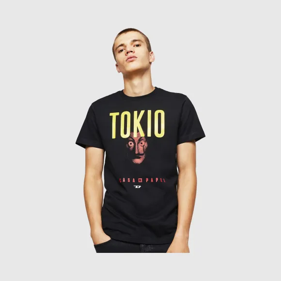 迪赛/Diesel LCP-T-DIEGO-TOKIO T恤 00SGX20091A