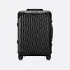 迪奥/Dior DIOR AND RIMOWA 黑色 Dior Oblique 印花铝镁合金登机箱 1DRTR002YWZ-H03E