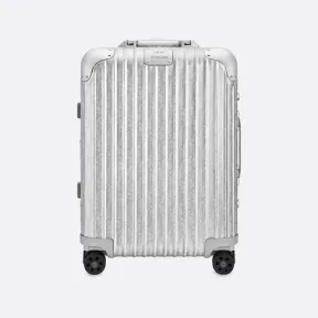 迪奥/Dior DIOR AND RIMOWA 灰色 Dior Oblique 印花铝镁合金登机箱 1DRTR002YWZ-H31E
