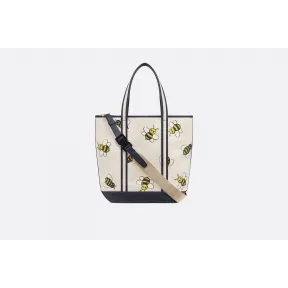 迪奥/Dior DIOR x KAWS米色纯棉购物包  1VOSH107YHS H05E