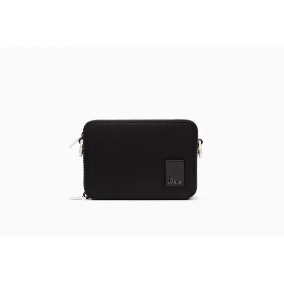 迪奥/Dior 黑色尼龙手拿包 2DIBC063YCJ H00N