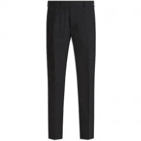 迪奥/Dior 黑色羊毛褶皱帆布 763C190AS063 C989