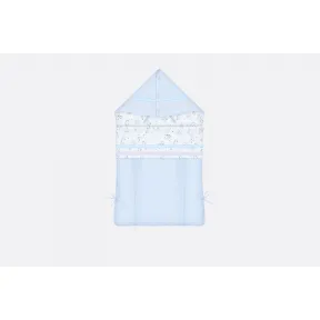 迪奥/Dior 棉府绸和针织双面布小熊印花婴儿睡袋  8EBM41NIDE Y26H