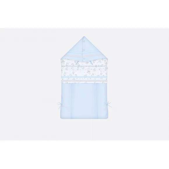 迪奥/Dior 棉府绸和针织双面布小熊印花婴儿睡袋  8EBM41NIDE Y26H