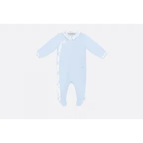 迪奥/Dior 棉府绸和针织双面布小熊印花睡衣  8EBM43PYJE Y26H