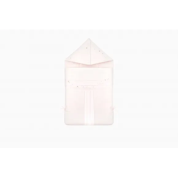 迪奥/Dior 柔粉色纯棉针织双面布和刺绣棉府绸婴儿睡袋 8HBM31NIDC Y353