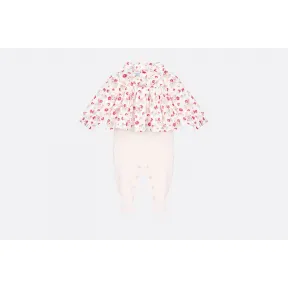 迪奥/Dior 印花棉府绸和针织双面布睡衣  9EBP33PYJC Y01D