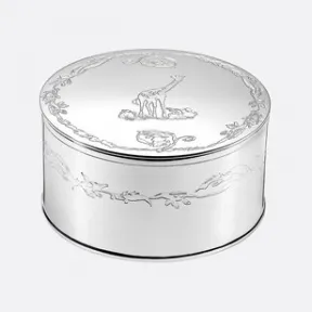 迪奥/Dior 收藏箱 银色饰面金属，Kids 茹伊印花花纹镌刻 HYD01BSB0U_C090_TU