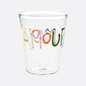 迪奥/Dior 玻璃杯 透明效果“MON AMOUR”字样 HYK01VDN0U_C970_TU