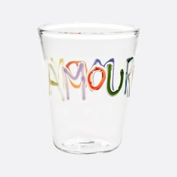 迪奥/Dior 玻璃杯 透明效果“MON AMOUR”字样 HYK01VDN0U_C970_TU