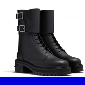 迪奥/Dior 黑色小牛皮靴子 KCI398VEA S900