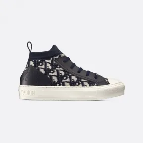 迪奥/Dior Oblique 印花科技针织面料 Walk'n'Dior 中高筒跑鞋系列 KCK233TOK-S56B