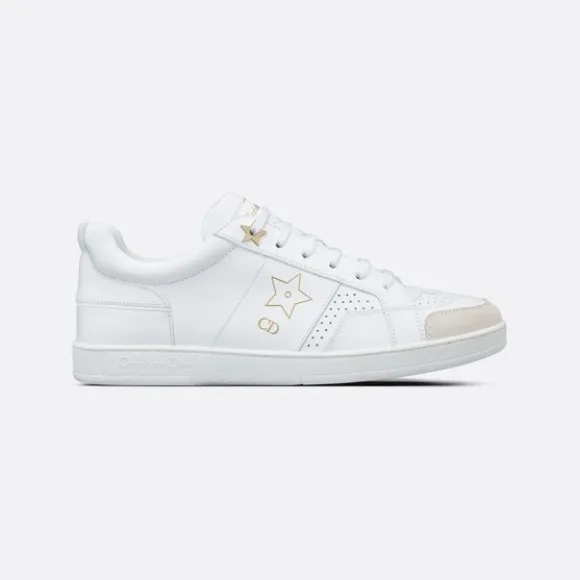 迪奥/Dior Dior Star 运动鞋 白色牛皮革和绒面革 KCK358CDK_S09W_T34