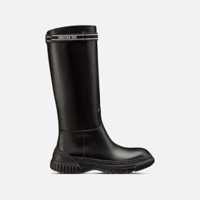 迪奥/Dior D-Racer 靴子 黑色牛皮革 KDI781VEA_S17X_T34