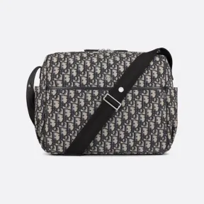 迪奥/Dior 母婴换洗包 蓝色 Oblique 印花帆布 M9993PTZQ_M928_TU