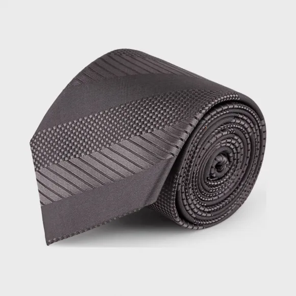 乔治阿玛尼/Giorgio Armani 斜条纹真丝领带 46657133bd