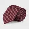 乔治阿玛尼/Giorgio Armani 斜条纹真丝领带 46654249ej