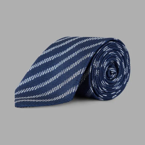 乔治阿玛尼/Giorgio Armani 斜条纹真丝领带 46622126or