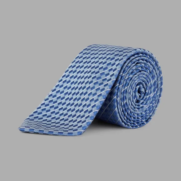 乔治阿玛尼/Giorgio Armani 几何图案真丝领带 46622154kv