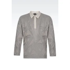 乔治阿玛尼/Giorgio Armani 棉混纺 polo t 恤衫  39723968LS