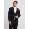 安普里奥·阿玛尼/Emporio Armani 缎面翻领单排扣无尾礼服夹克  41858209jj