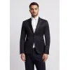 安普里奥·阿玛尼/Emporio Armani 缎面翻领单排扣无尾礼服夹克  41864617ub