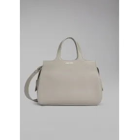 乔治阿玛尼/Giorgio Armani 可脱卸肩带设计粒面皮革手提包 45416460kv