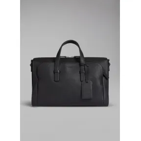 乔治阿玛尼/Giorgio Armani 姓名标牌粒面皮革旅行包 45416461gn