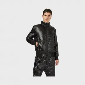 安普里奥·阿玛尼/Emporio Armani R-EA-MIX 亮面尼龙羽绒服 41924312oe